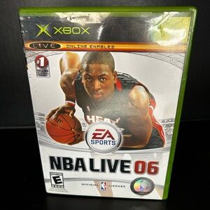 Microsoft Xbox NBA Live 06 - Green Case